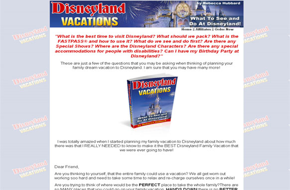 Disneyland Vacations